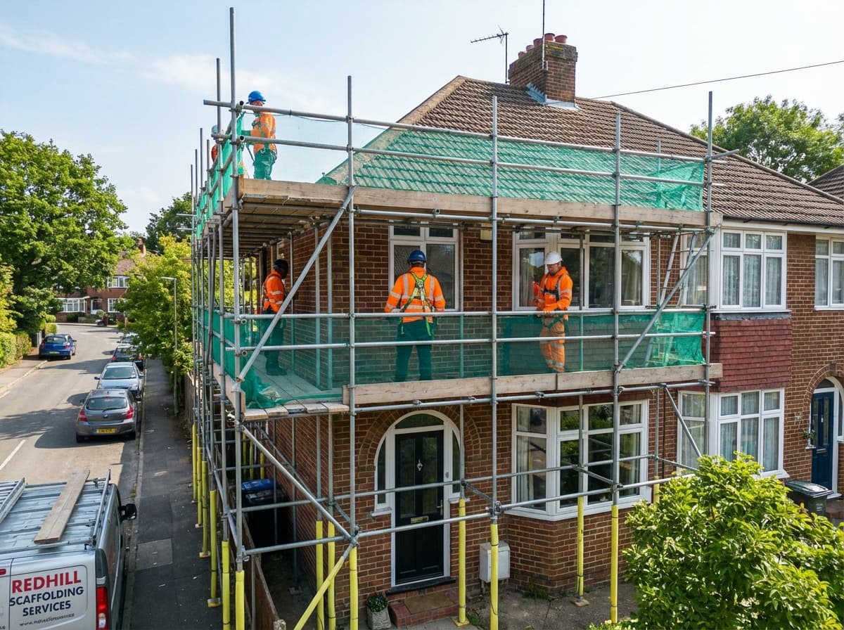 Residential Scaffolding - Colossus Scaffolding