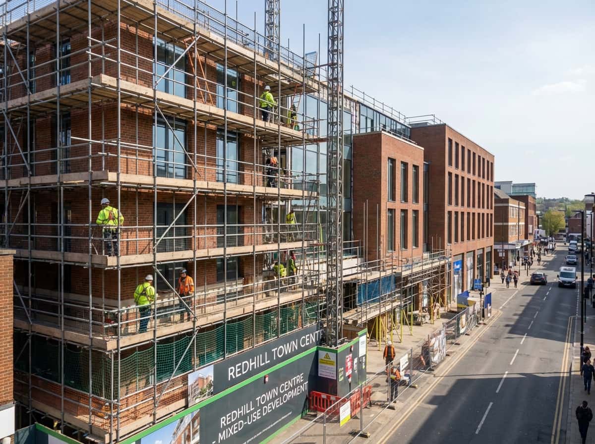 Town Centre Development - Colossus Scaffolding