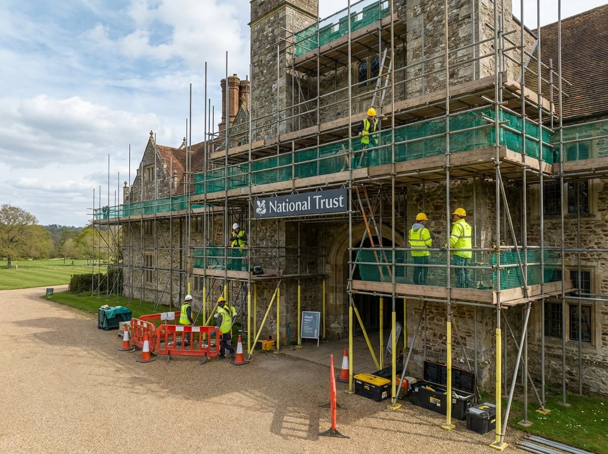 Knole House & National Trust - Colossus Scaffolding