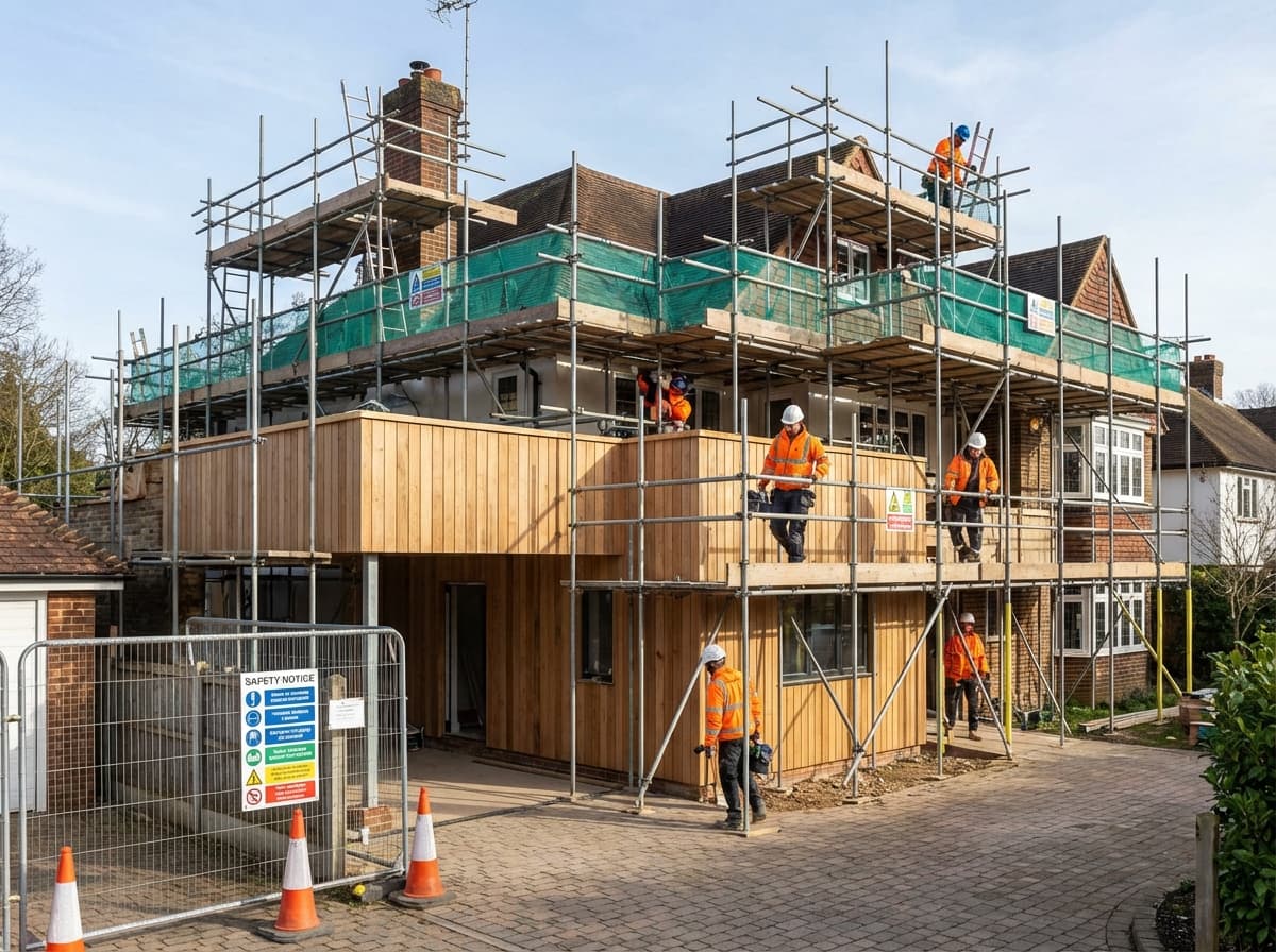 Residential & Extensions - Colossus Scaffolding