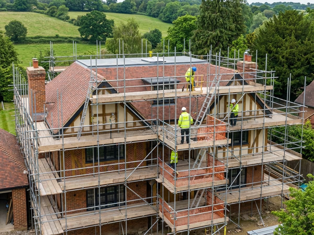 Residential Scaffolding - Colossus Scaffolding