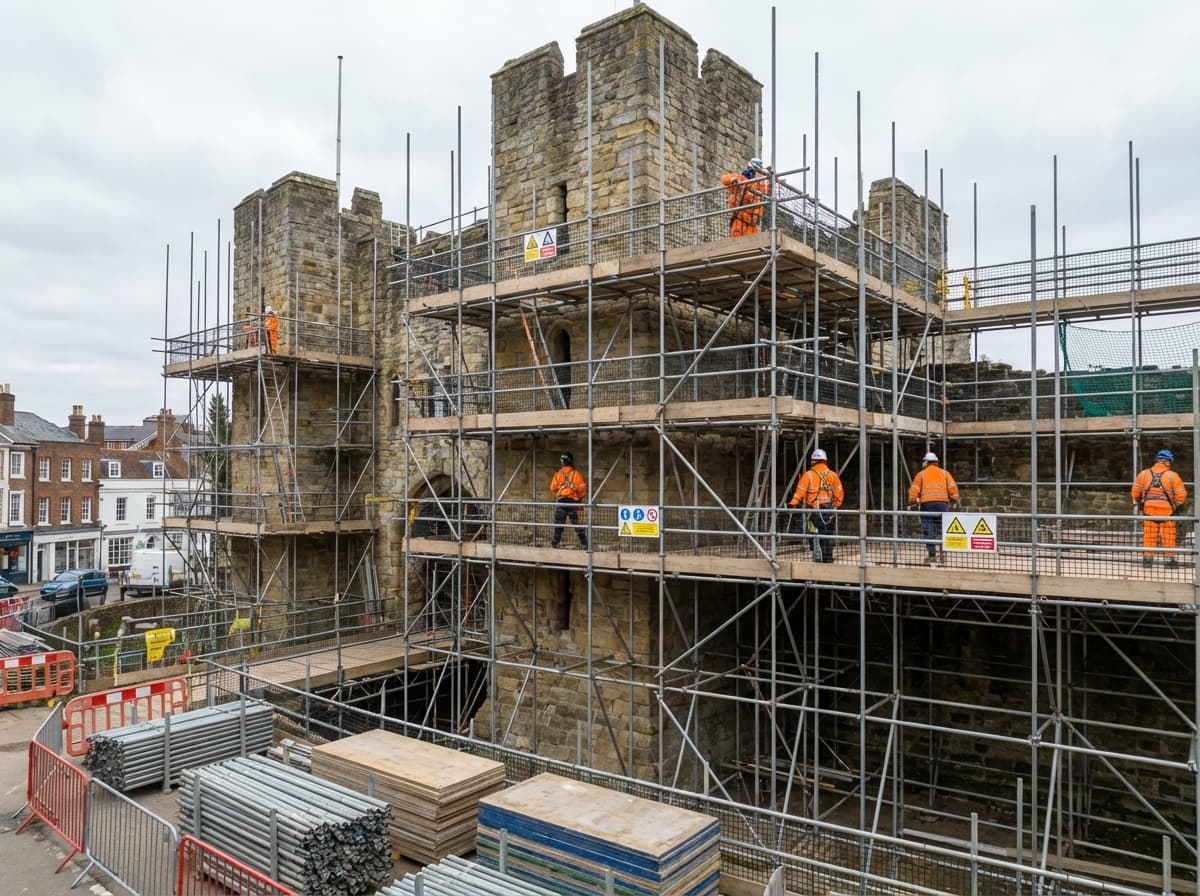 Medieval-&-Castle Heritage - Colossus Scaffolding