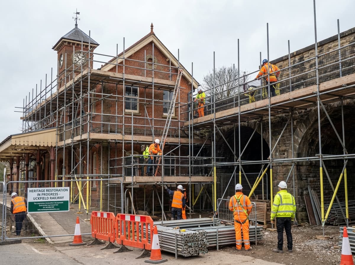 Railway Heritage - Colossus Scaffolding