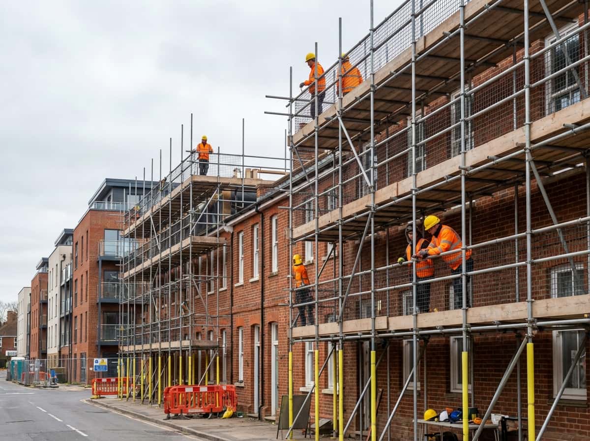Residential Scaffolding - Colossus Scaffolding