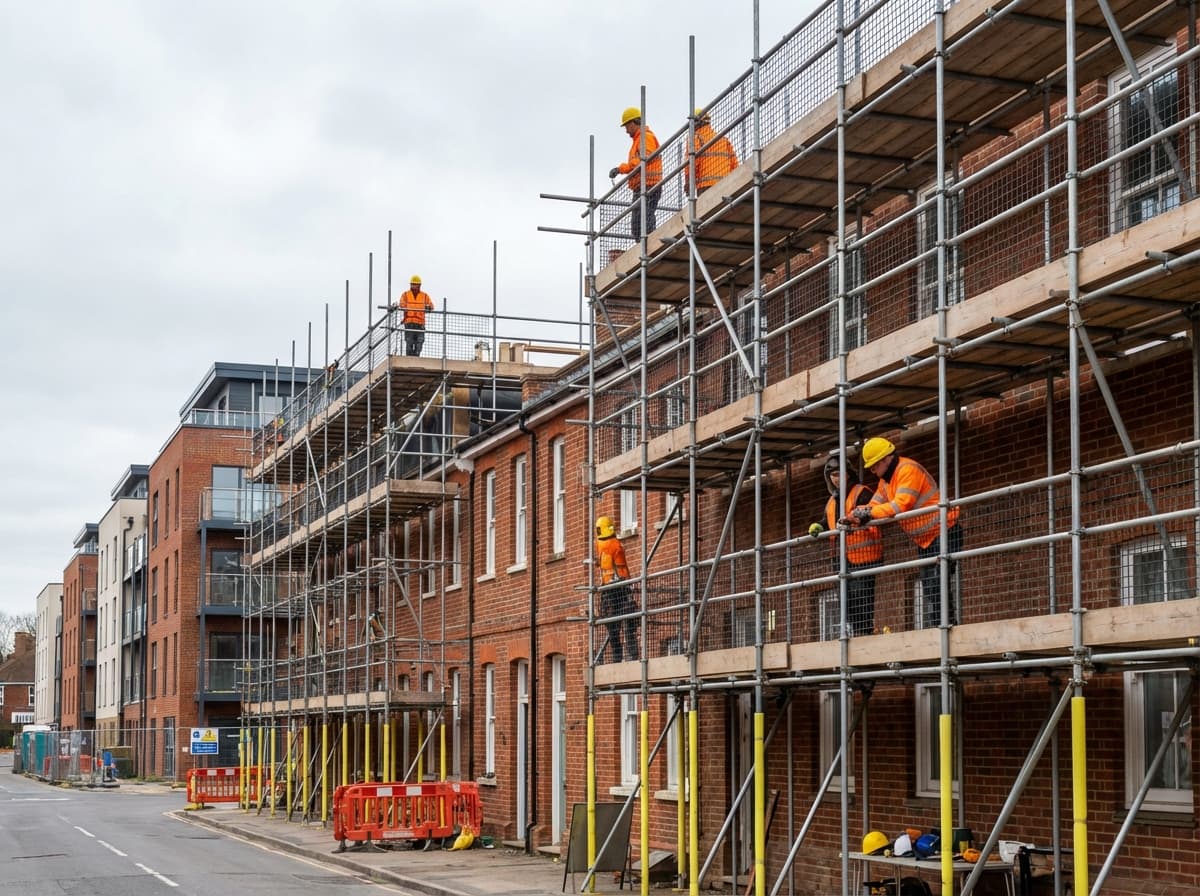 Residential Scaffolding - Colossus Scaffolding