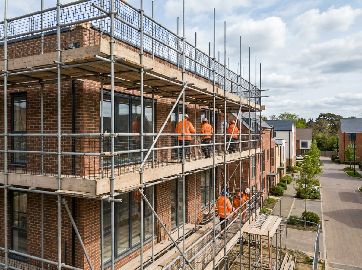 Residential Scaffolding - Colossus Scaffolding