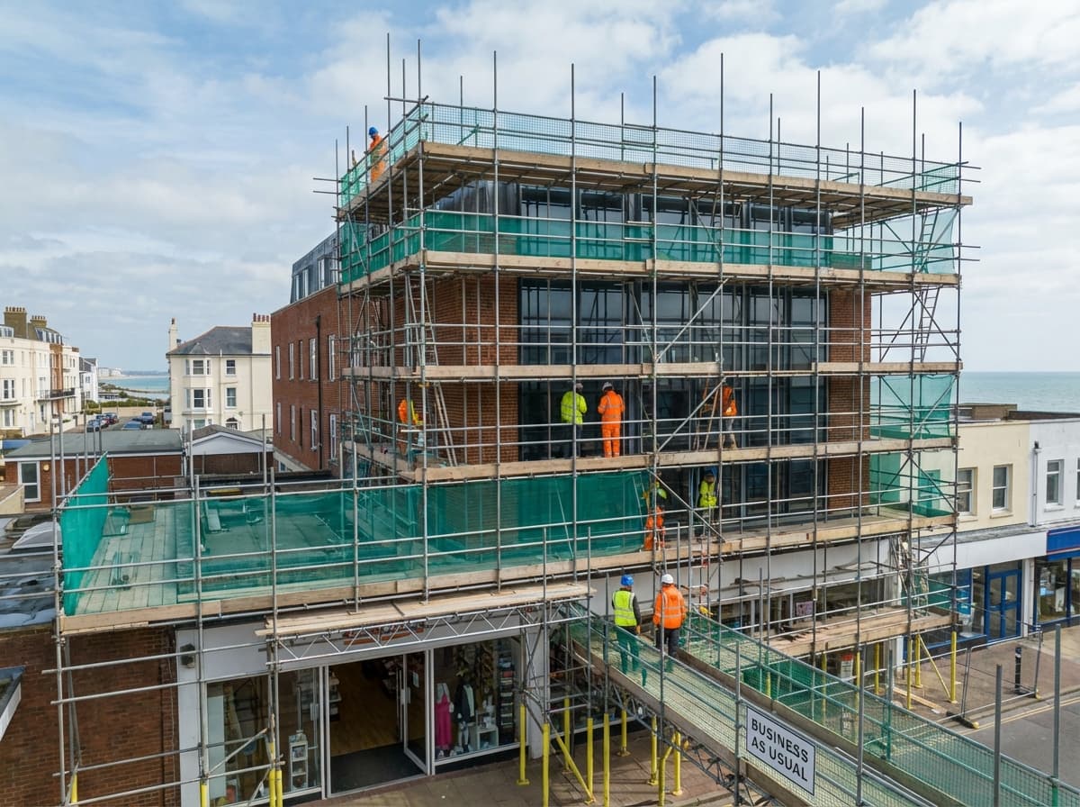 Commercial & Retail - Colossus Scaffolding