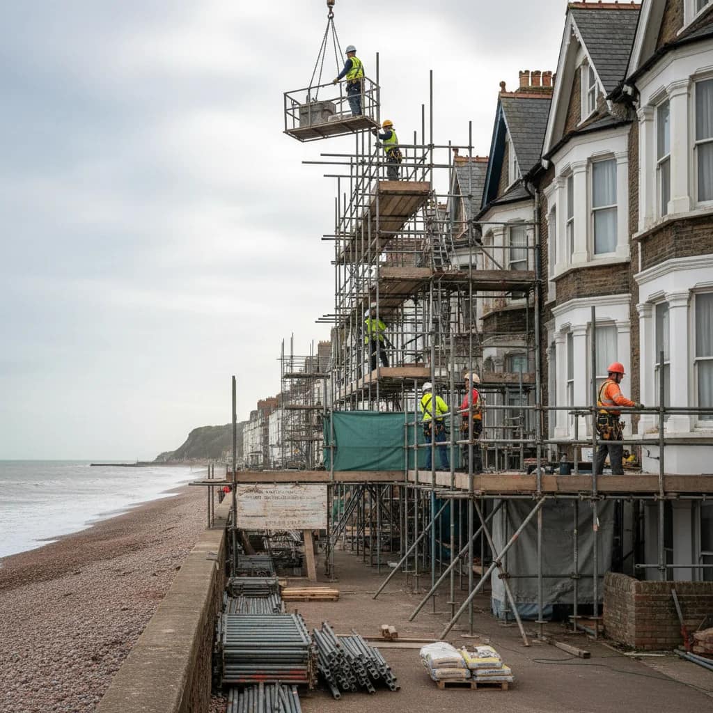 Residential Scaffolding Hastings services Professional residential scaffolding hastings showing high-quality workmanship