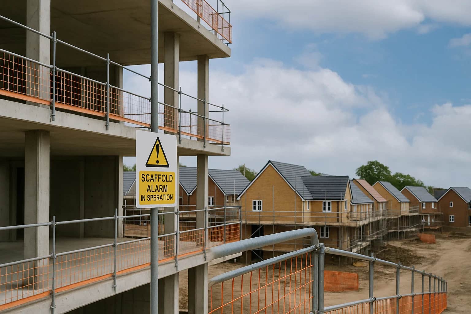 Scaffold Alarms services Professional scaffold alarms showing high-quality workmanship