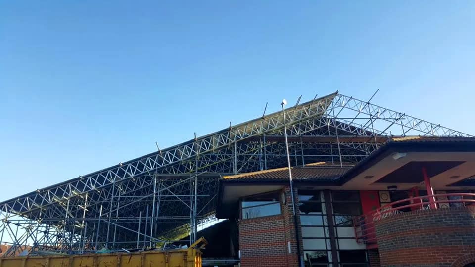Temporary Roof Systems services Professional temporary roof systems showing high-quality workmanship